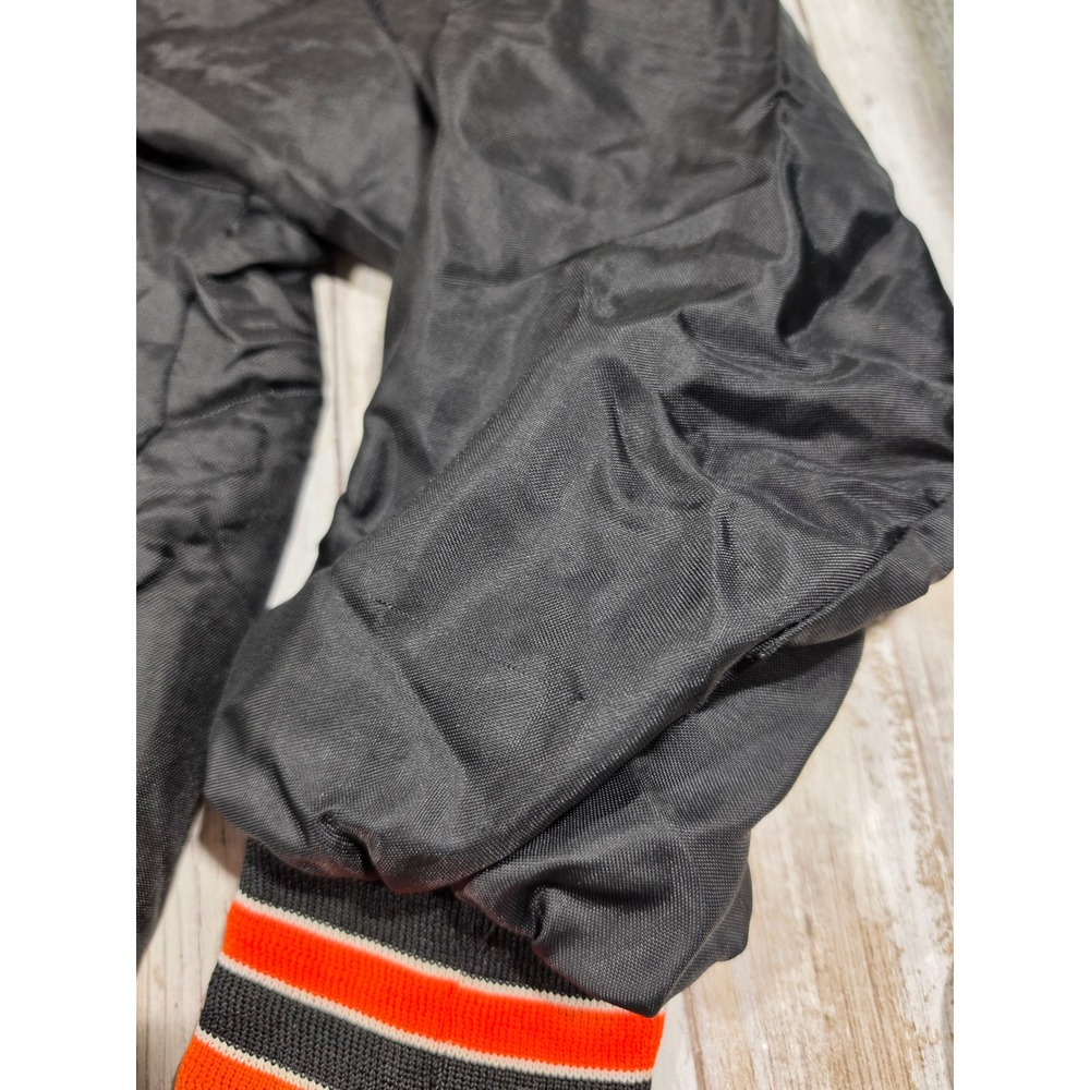 Vintage Holloway SF Giants Bomber Jacket Mens Large Black Nylon Snap Varsity USA - Picture 5 of 16